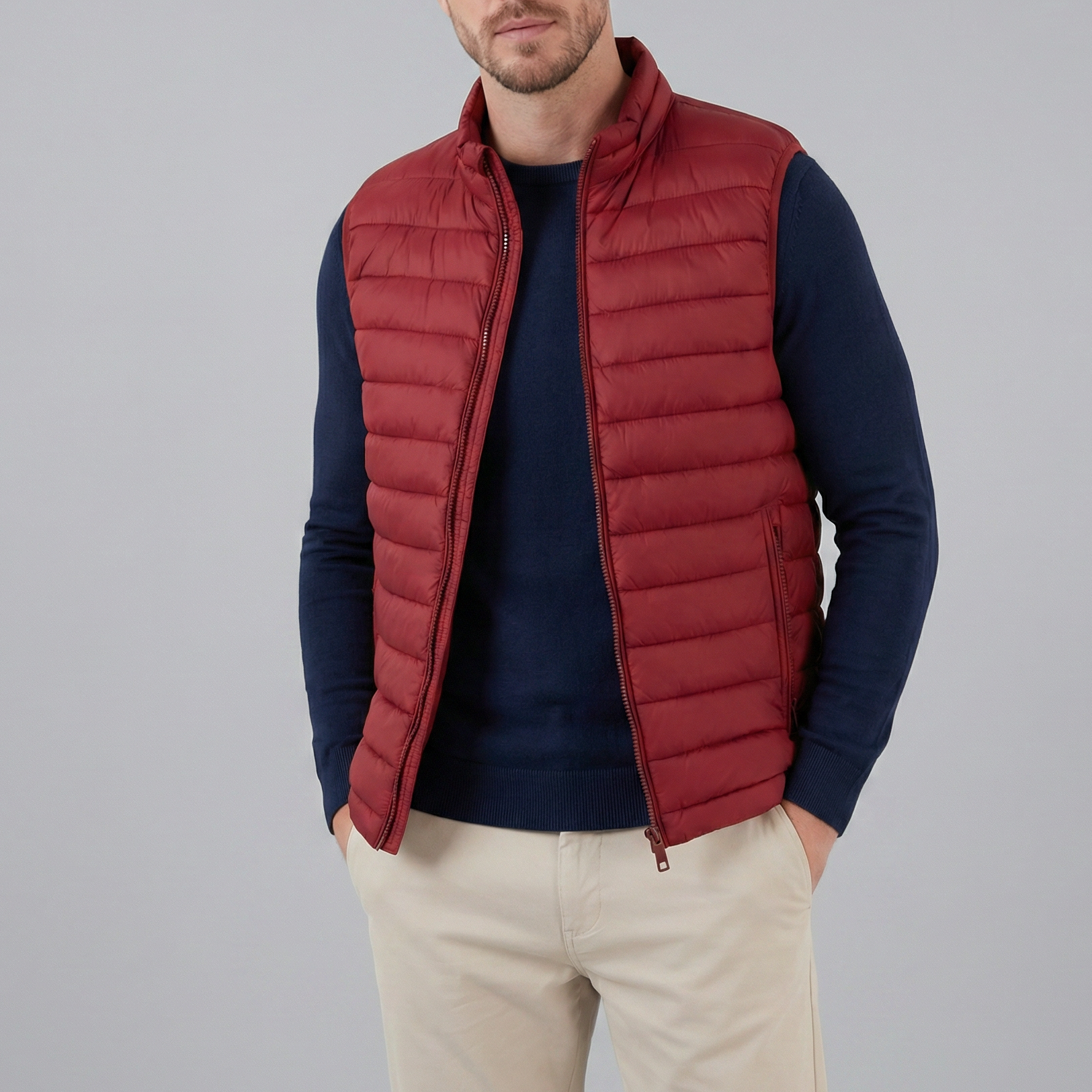 Men’s Puffer Bodywarmer Vest