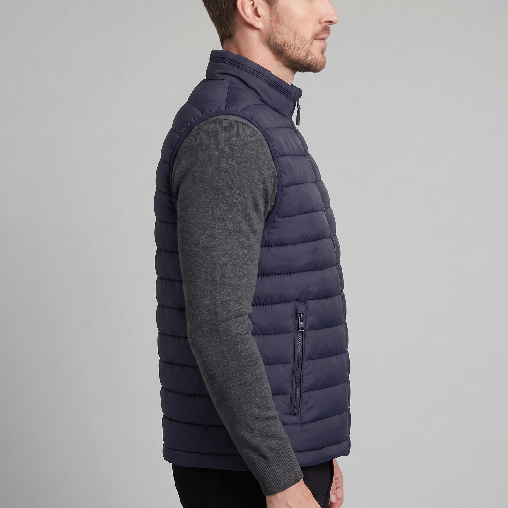 Men’s Puffer Bodywarmer Vest