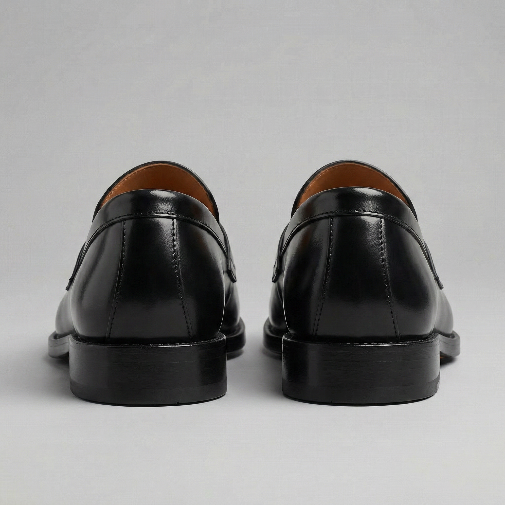 Men’s Faux Leather Penny Loafers