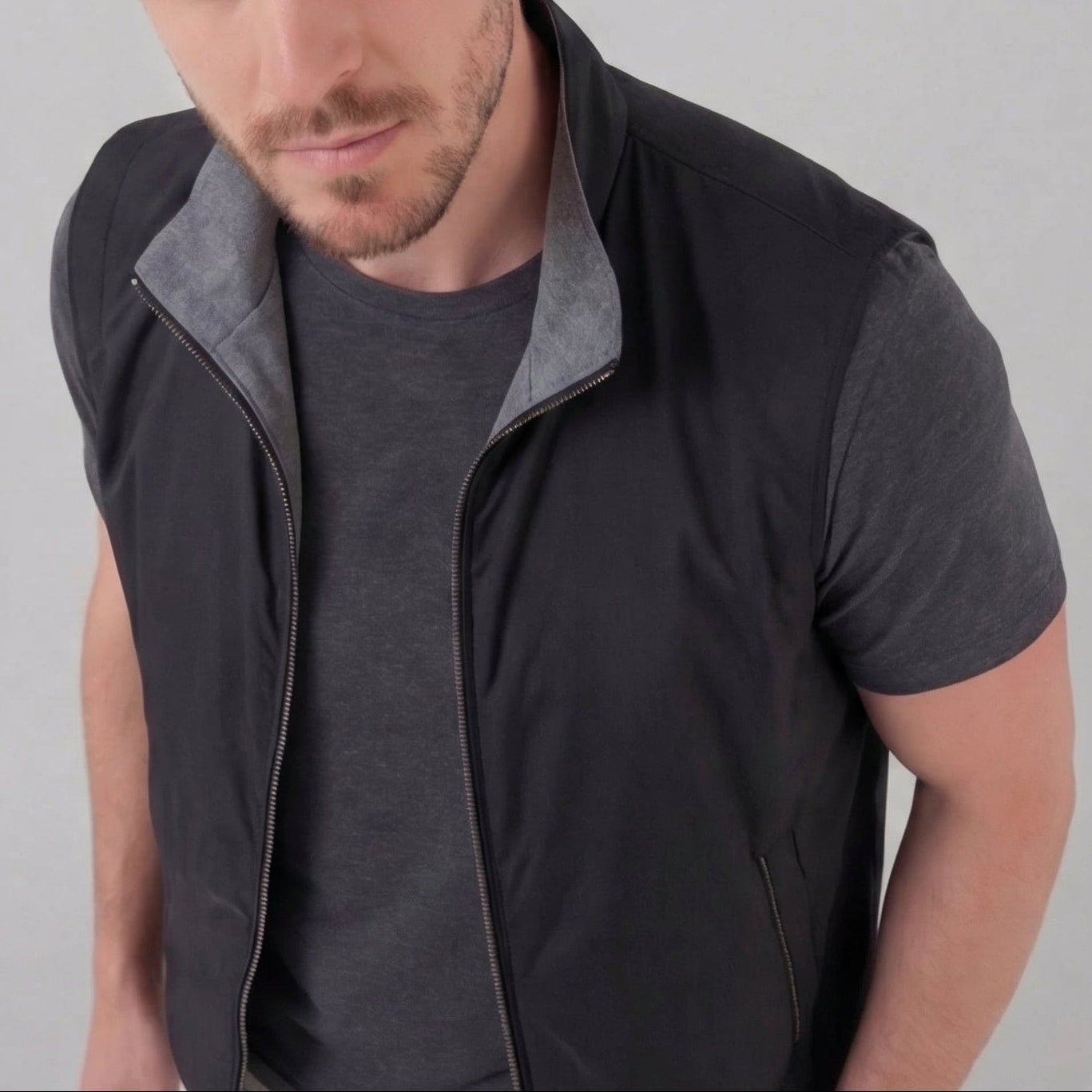 Men’s Sleeveless Gilet Vest