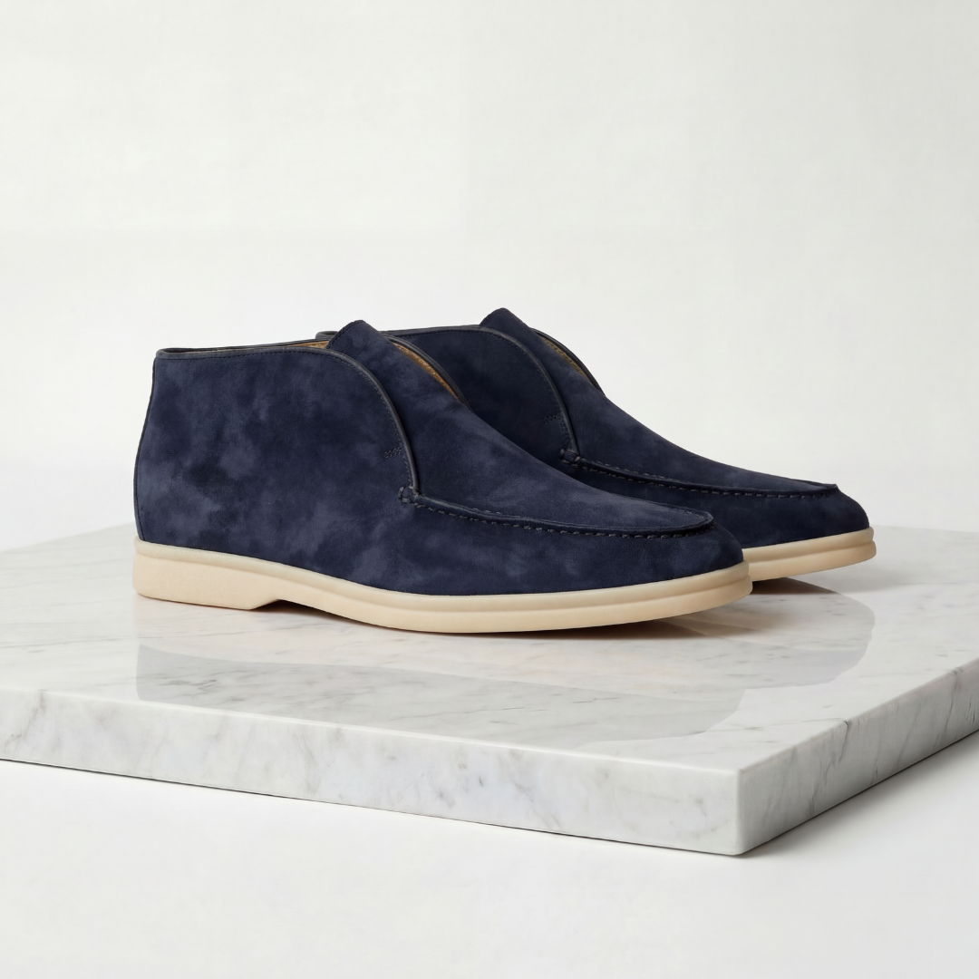 Men’s Suede High Loafers