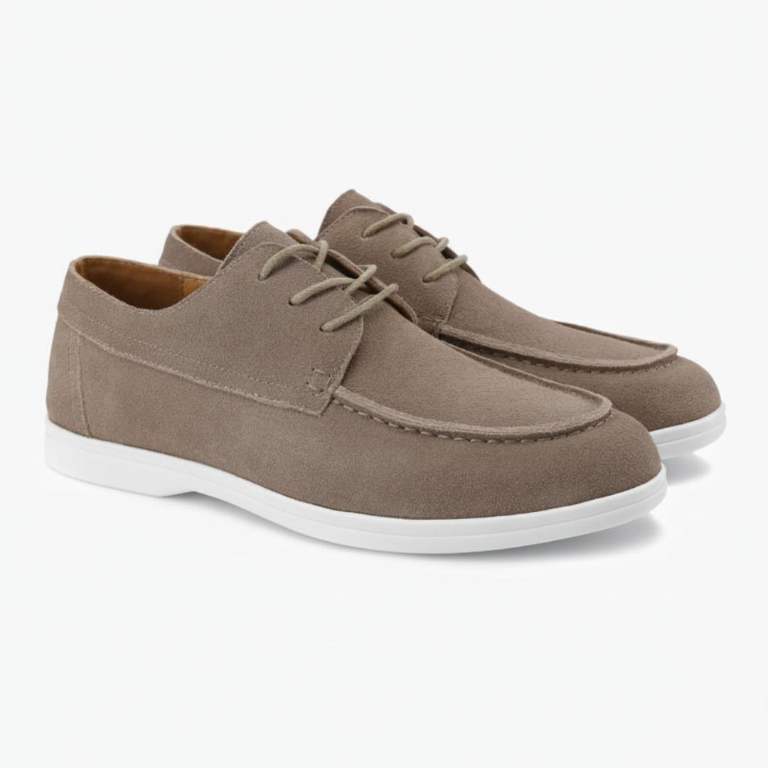 Men’s Suede Lace-Up Shoes