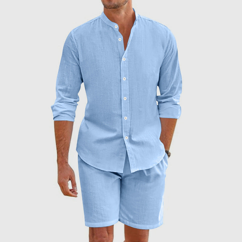 Men’s Linen Long Sleeve Shirt