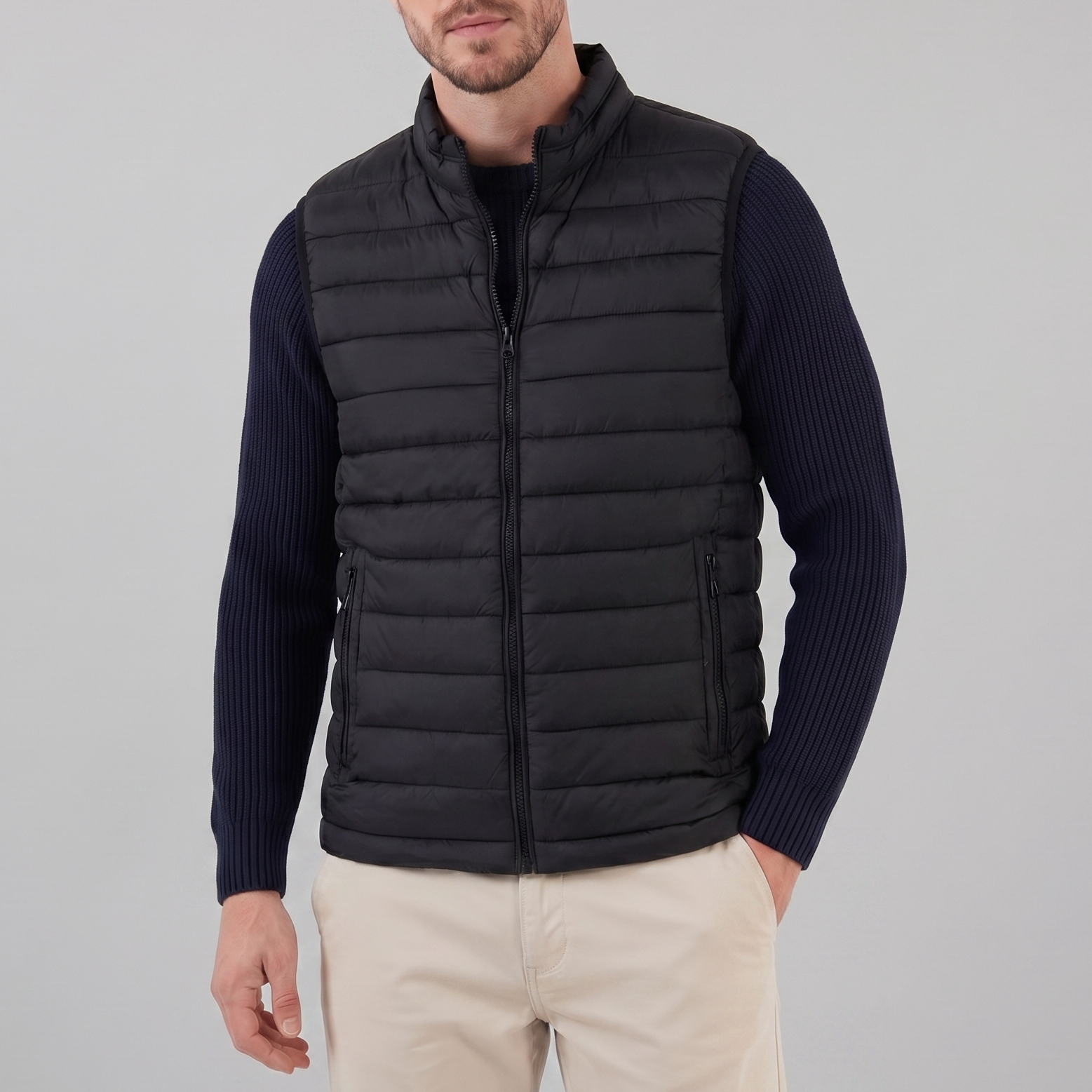 Men’s Puffer Bodywarmer Vest