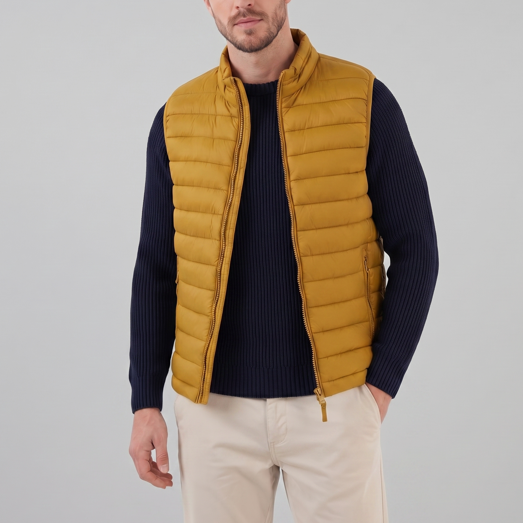Men’s Puffer Bodywarmer Vest