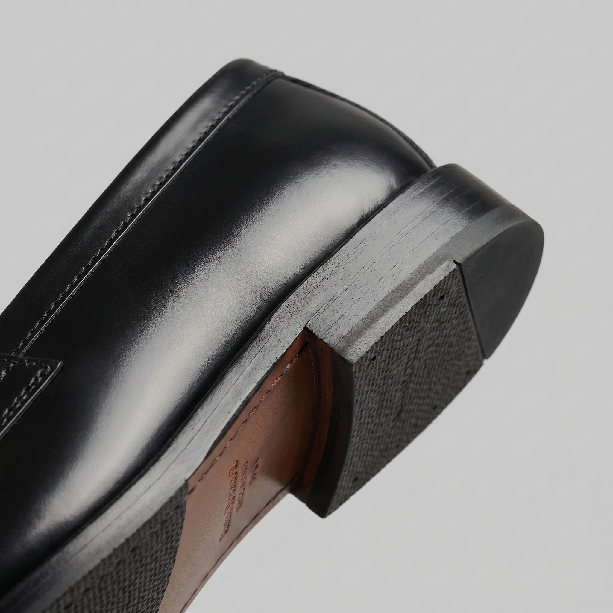 Men’s Faux Leather Penny Loafers