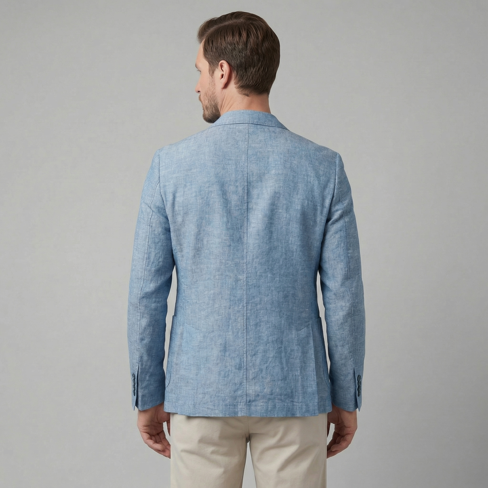 Men’s Linen Blazer Jacket
