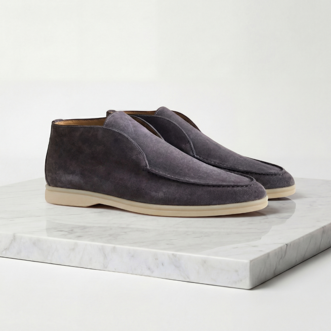 Men’s Suede High Loafers