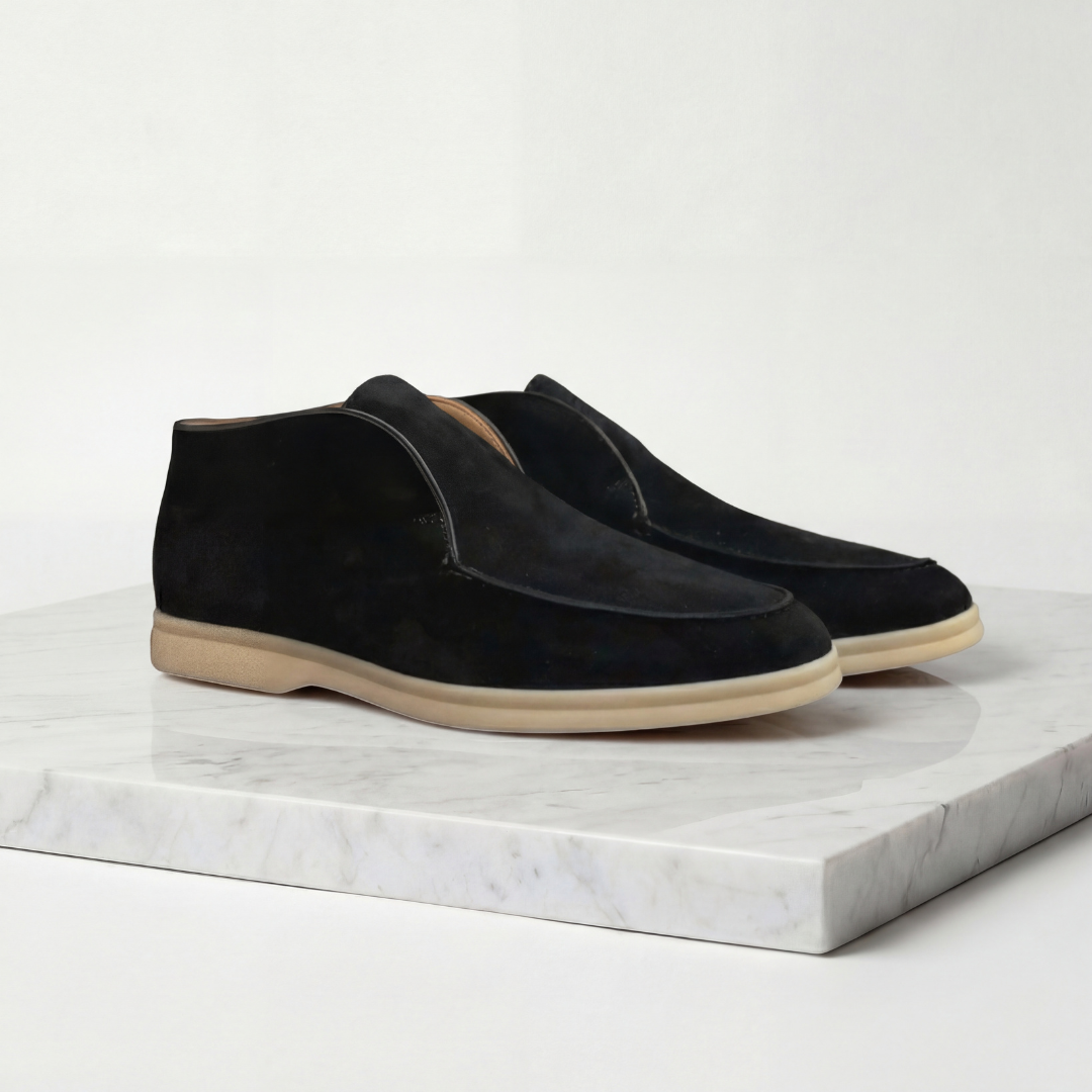 Men’s Suede High Loafers