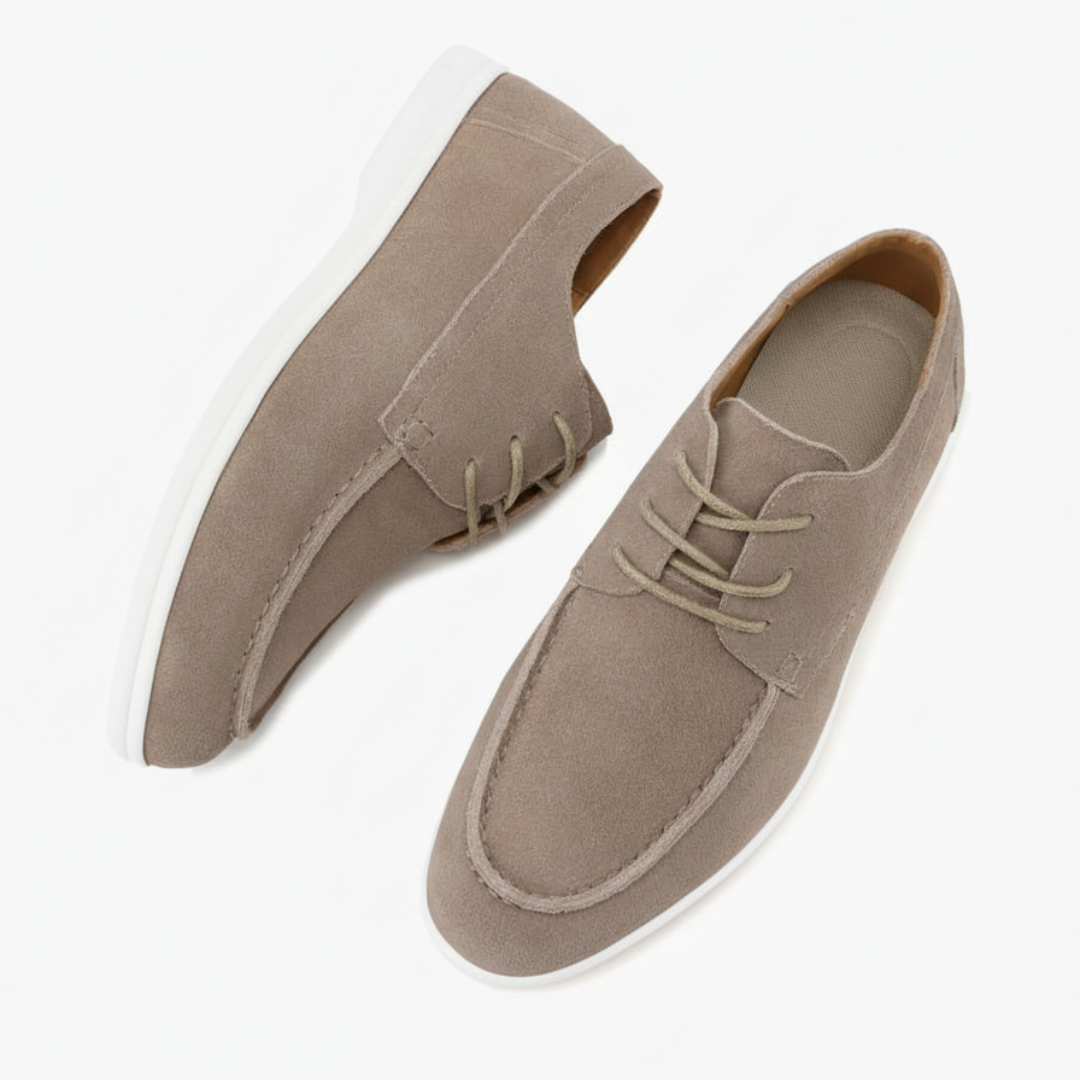 Men’s Suede Lace-Up Shoes