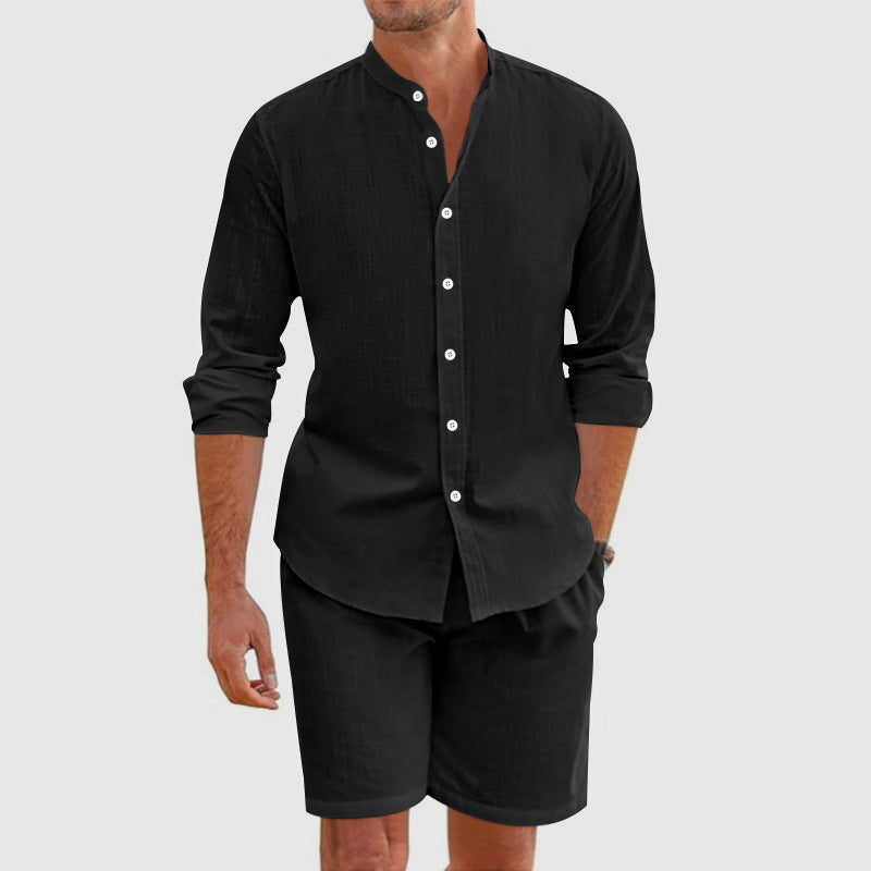 Men’s Linen Long Sleeve Shirt