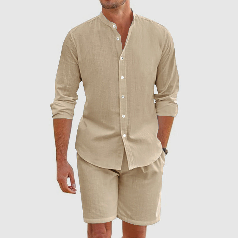 Men’s Linen Long Sleeve Shirt